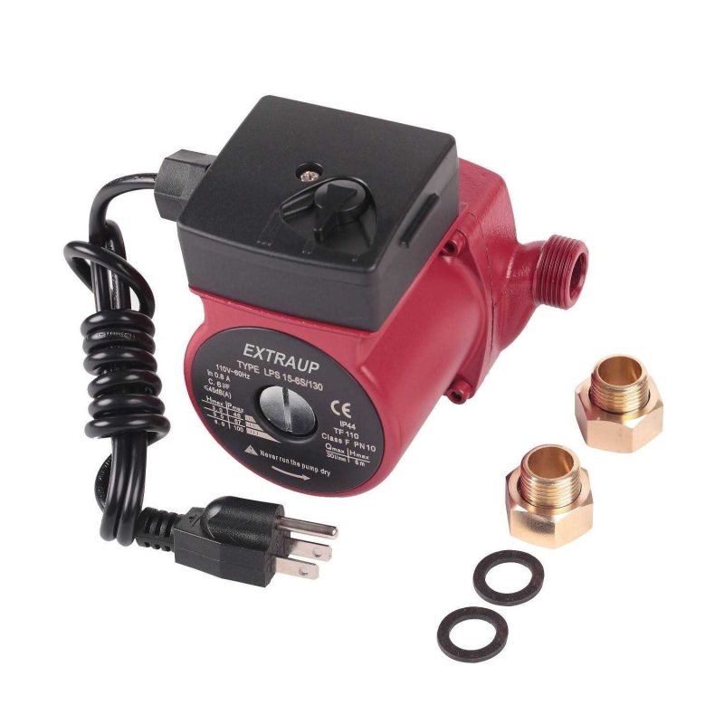 Extraup 3 4 Npt 110v Hot Water 3 Speed Cast Iron Circulation Pump